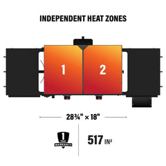 Exclusive - 28" Griddle with Hard Cover Bundle